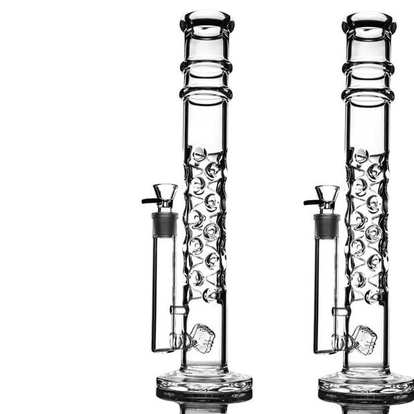 Cachimbos de água Bongo de vidro grosso com design de coletor de gelo 30 dabcool dab rig perc tem muitos borbulhadores 16