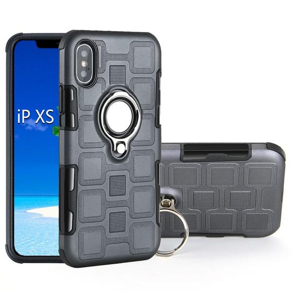 

cgjxsluxury finger ring armor case for iphone x xs xr max 8 7 6 6s plus 11 pro 2019 car magnetic holder ring case
