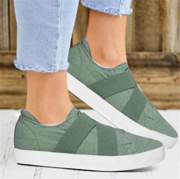 

women's vulcanized shoes canvas breathable sneaker women casual flat single shoes ladies slip on loafers comfort female, Black