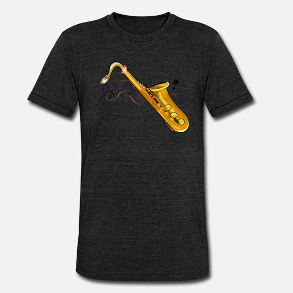 

saxophone t shirt men design short sleeve round collar homme cute funny spring autumn formal shirt