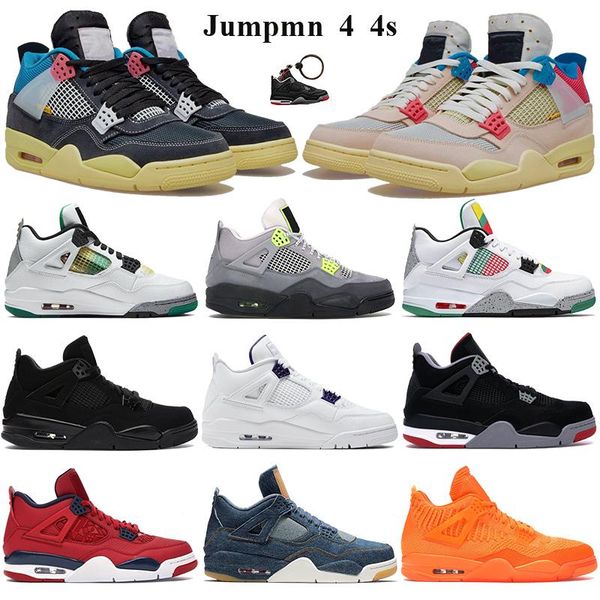 

jumpman 4 4s xwhite union guava ice noir basketball shoes men women sneakers white xsail se neon black cat 2020 metallic purple trainers