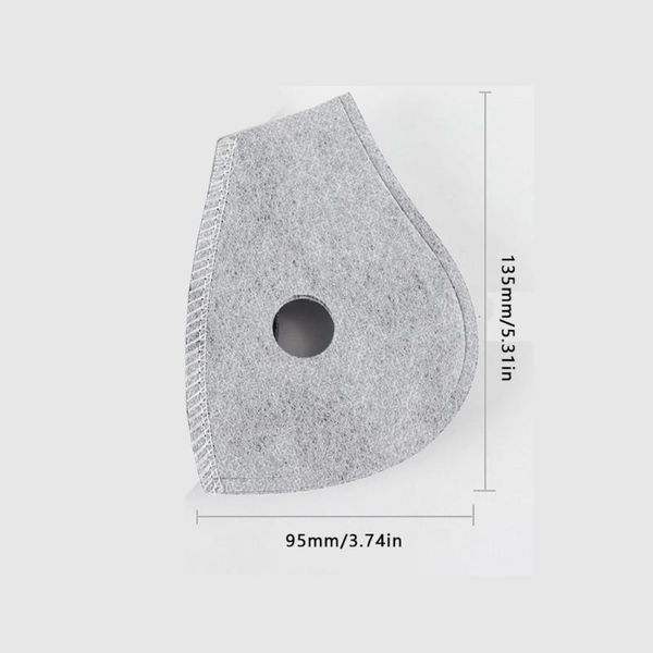 

anti-fog 1pcs filter ask liner 4-layer activated carbon mask accessory filter anti pm2.51