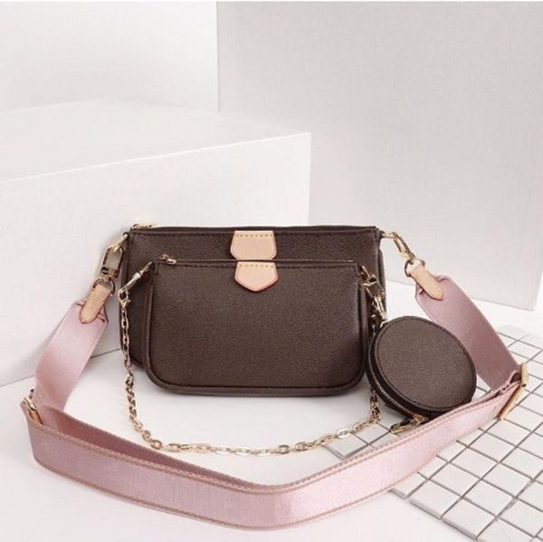 

bags luxury selling designer shoulder handbag fashion bags designer handbag bag handbag three-piece phone bags 2019 combination wa nobl