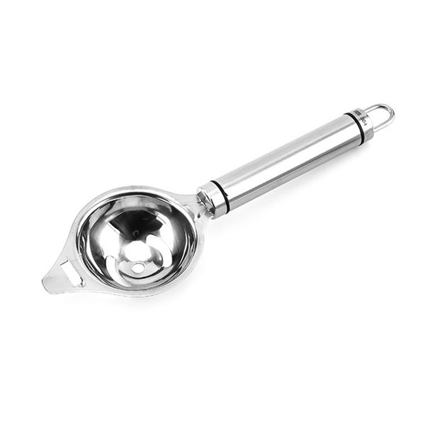 

sieve protein filter stainless steel easy clean egg yolk separator long handle