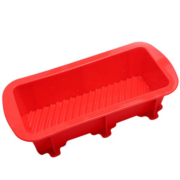 

cake mold bakeware baking mold odorless silicone non-stick rectangle loaf pan