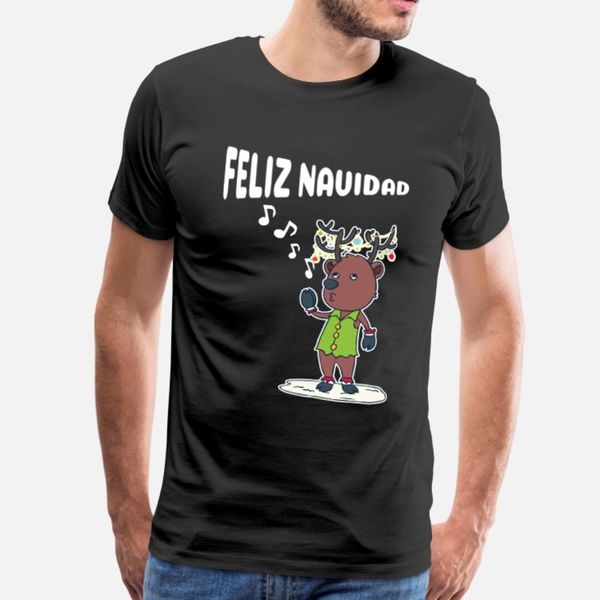 

feliz navidad олень футболка мужчины на заказ с коротким рукавом размер s-3xl trend fit дышащая весна осень pattern shirt