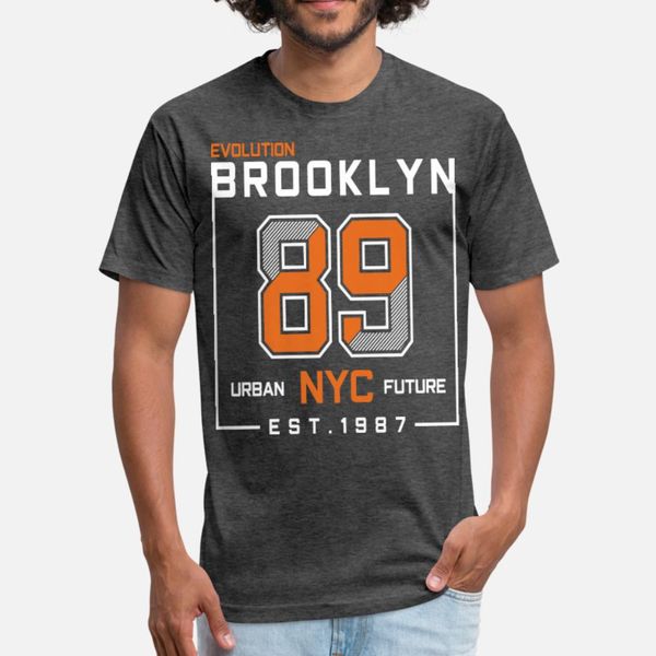 

brooklyn nyc urban future t shirt men character cotton round collar trend crazy basic summer original shirt