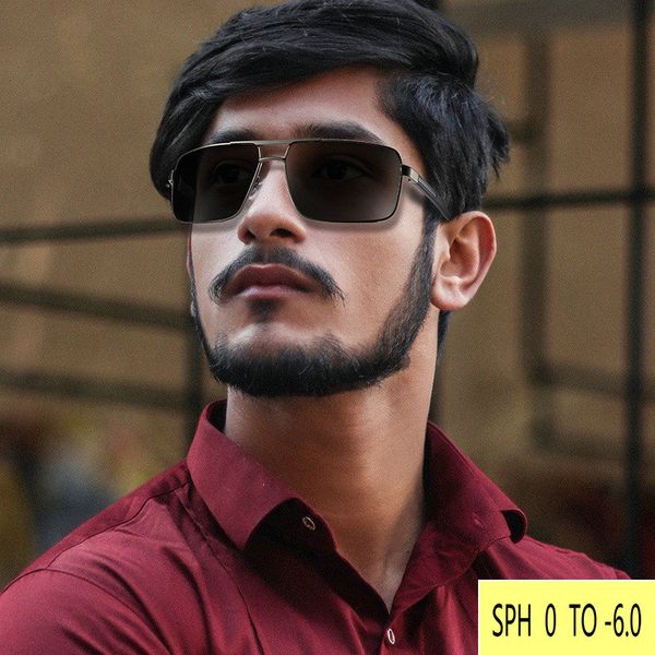 

custom made myopia minus prescription polarized lens sunglasses men designer vintage driving sun glasses male goggles fml, White;black