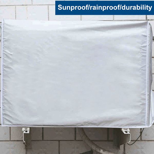 

universal anti snow air conditioner cover anti dust sun proof oxford cloth home