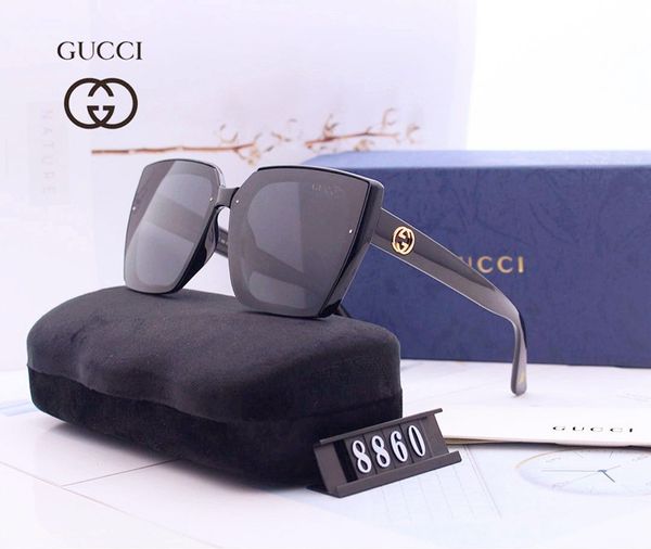 

2019 brand designer sunglasses for men woman luxury fashion sunglasses personality trend reflective coating eyewear multi-color optional, Black