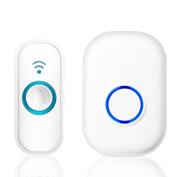 

doorbells w101 wireless doorbell home security alarm/ welcome smart 3in1 multi-purpose door button 433mhz easy installtion