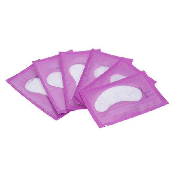 

false eyelashes 5 pairs= 10 pcs under eye pads mask korea beauty tool smooth surface eyelash pad gel patch lint lash extension