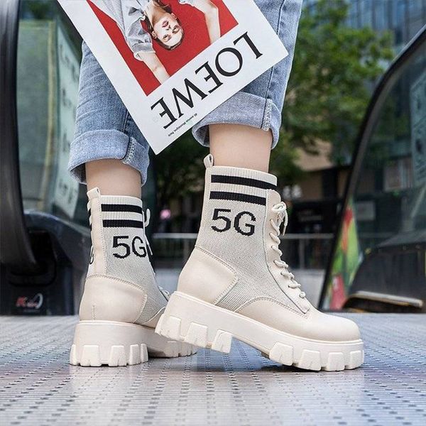 

big size 26 cm girls autumn school boots women's wedges boots woman leather shoes female footwear, Black