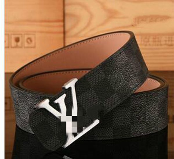 

2020 for men and women fashion belt ehi220 gold and silver fashion leather belt 105-125 cm ing, Blue;gray