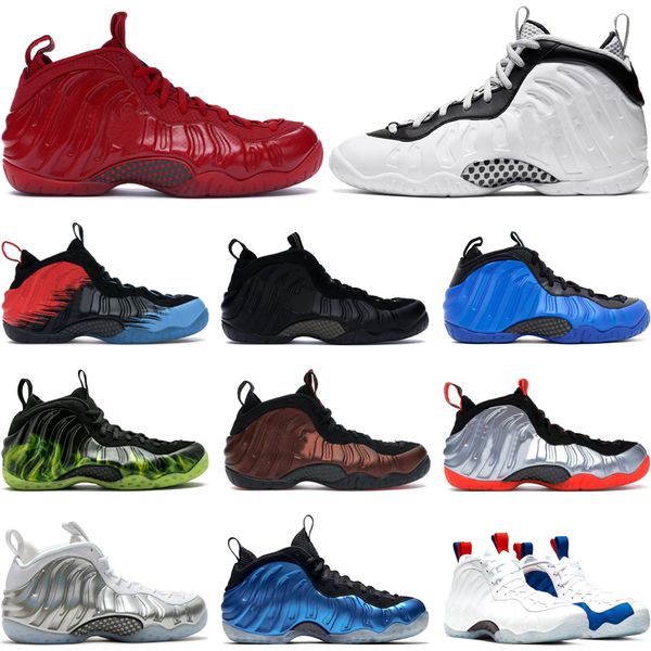 

new arrival penny hardaway mens basketball shoes red october all star usa paranorman tech fleece bright crimson sports sneakers size 7-13, White;red