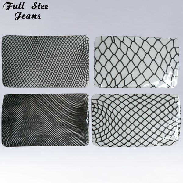 

socks & hosiery plus size 5xl 6xl hollow out women black tights stocking female mesh pantyhose slim fishnet stockings party, Black;white