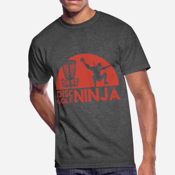 

диск-гольф ninja golf весёлая тенниска мужчин печать 100% хлопок s-xxxl мужской известного casual summer style прохладной рубашки