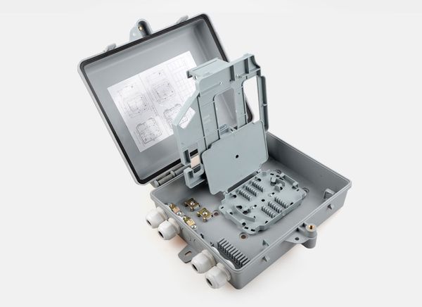 

ftth fiber optic termination box 1 to 16 ports or 1 to 8