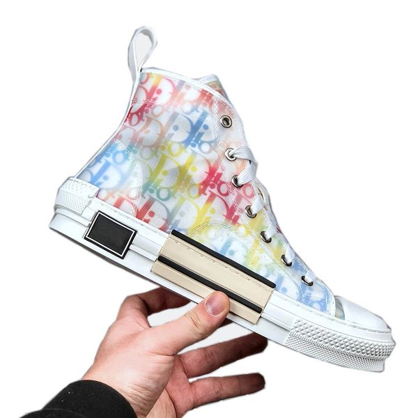 

2020 new left right casual shoes b23 oblique high mens womens fashion sneakers chucks vulcanized ice chaussures size 35-44, Black