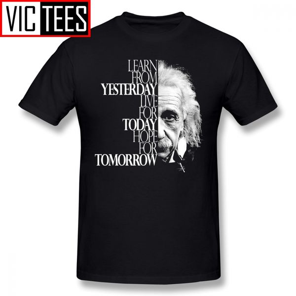 

mens einstein t shirts live for today t-shirt awesome printed tee shirt 100% cotton man casual tshirt