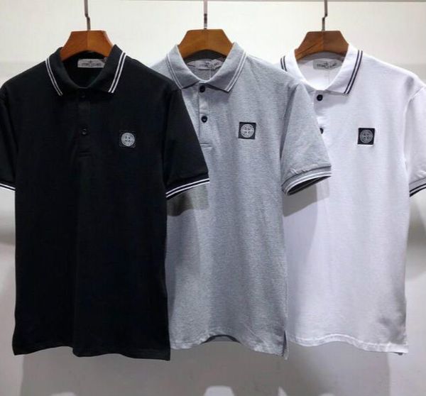 

stone g head island brand t-shirt brand luxury t-shirt basic polo clothing men's fashion authentic quality products 7, White;black
