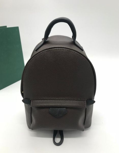 

2020 designer l backpack women palm springs mini brand genuine leather children backpacks women printing leather mini backpack