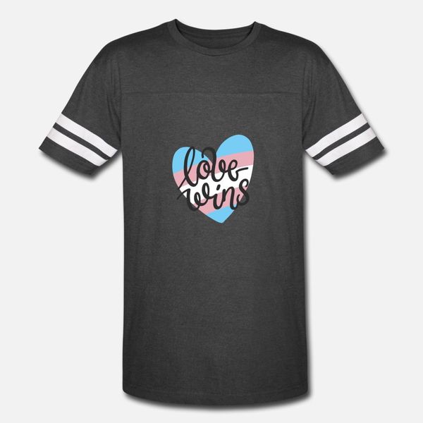 

love wins transgender heart gift lgbt pride t shirt men designs cotton crew neck clothes sunlight authentic summer pattern shirt