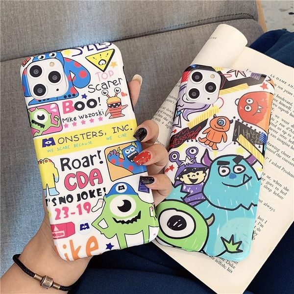 

designer cartoon phone case for iphone 11 pro max x xs xr xs max 7plus 7 8 plus luxury phone case brand iphone case