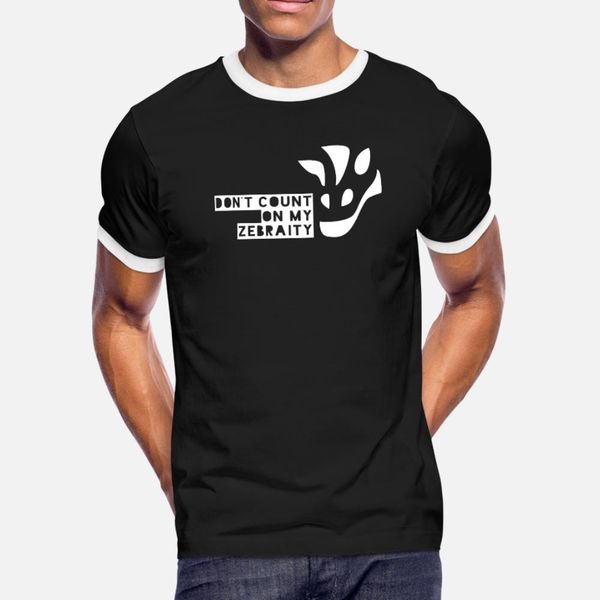 

sober zebra t shirt men designs tee shirt size s-3xl pictures sunlight new fashion summer trend shirt