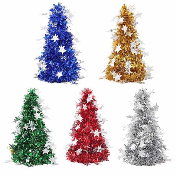 

mini christmas trees xmas decorations a small pine tree placed in the deskchristmas festival home ornaments 27cm