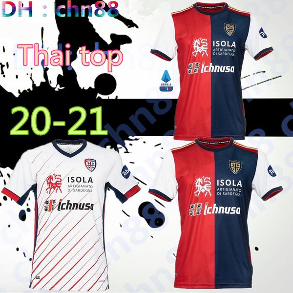 

20 21 cagliari calcio soccer jerseys centenary kit joao pedro limited edition nainggolan 2020 2021 maglie da anniversary football shirt, Black;yellow