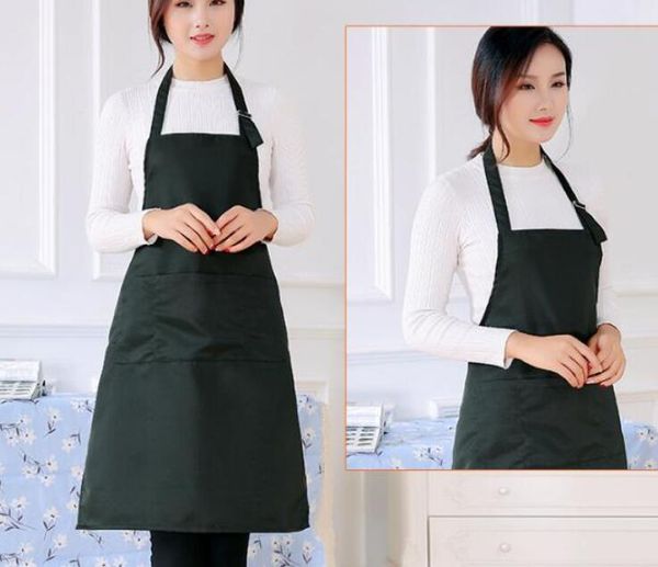 moda coreana tea flower coffee shop abiti da lavoro pubblicità grembiule logo personalizzato carta filato tessuto grembiuli senza maniche antivegetativa impermeabile