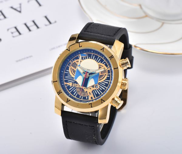 

military men quartz watch stainless steel military quality european american automatic date professional men watch all dial chronograph, Slivery;brown