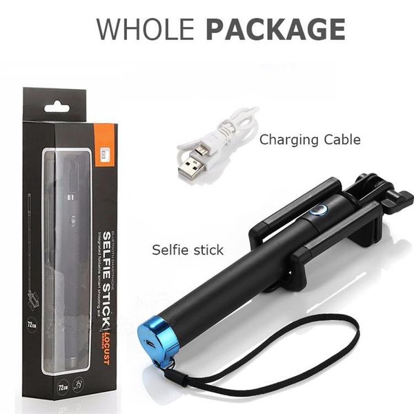 

wireless bluetooth selfie stick remote button shutter p extendable pole monopod for samsung smart phone camera