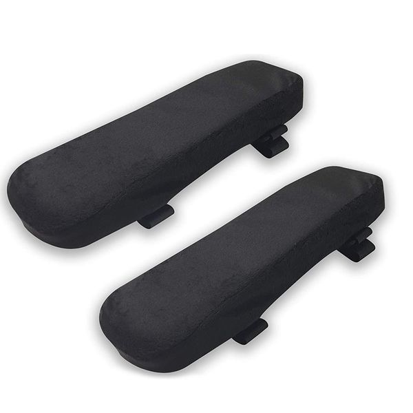 

1 pair mat chair black armrest pad elbow pillow cushion soft breathable office