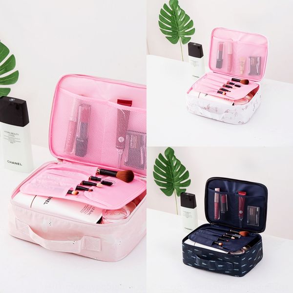 

travel portable creative case portable waterproof wash cosmetic bag nylon partition cosmetic bag qy8cz