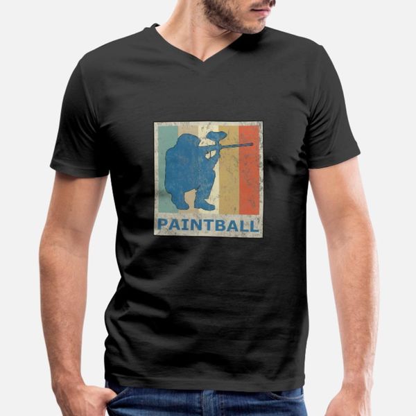

vintage retro style paintball gotcha funsport t shirt men design cotton crew neck standard crazy casual spring autumn pictures shirt