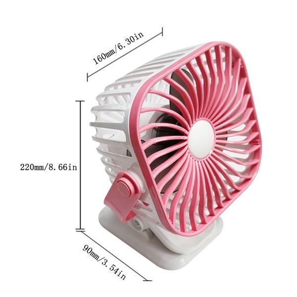 

portable cool fan electric mini usb fan 3-speed quiet summer deskoffice m2ee