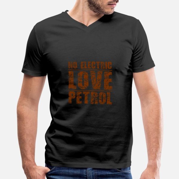 

petrol love t shirt men customize short sleeve plus size 3xl natural loose basic summer natural shirt