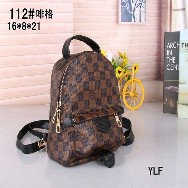 

men women backpacks big capacity fashion travel bags bookbags classical style genuine pu leather qualty
