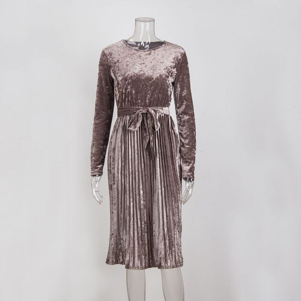

суси и рита vintage с длинным рукавом бархатный платье женщины bodycon belted midi платье весна плиссе бальные платья vestidos robe femme, White;black