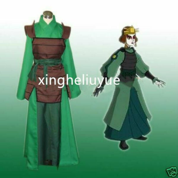 

avatar:the last airbender suki cosplay costume custom-made, Black;red