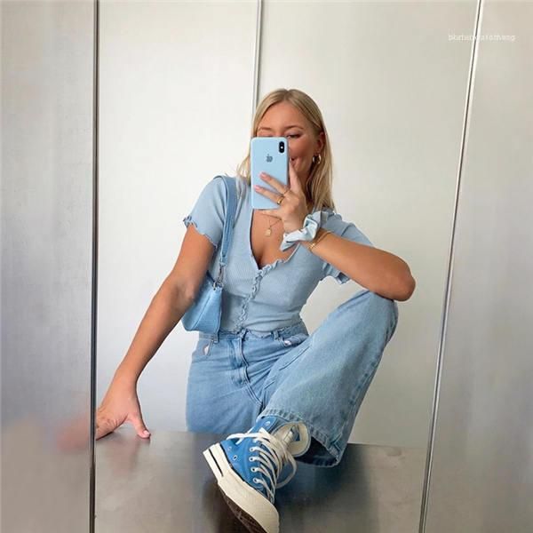 

sexy трикотажное хлопка с коротким рукавом футболки весна пуловер crop top тройники твердые топы тис футболки женская женская летняя, White