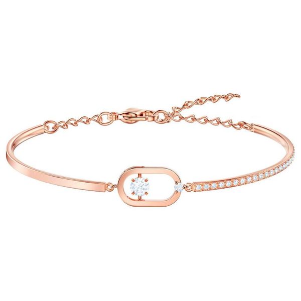 

mina bear swa north tremble crystal bracelet women's original shiny event gem for mother's girlfriend's choice gift, Black