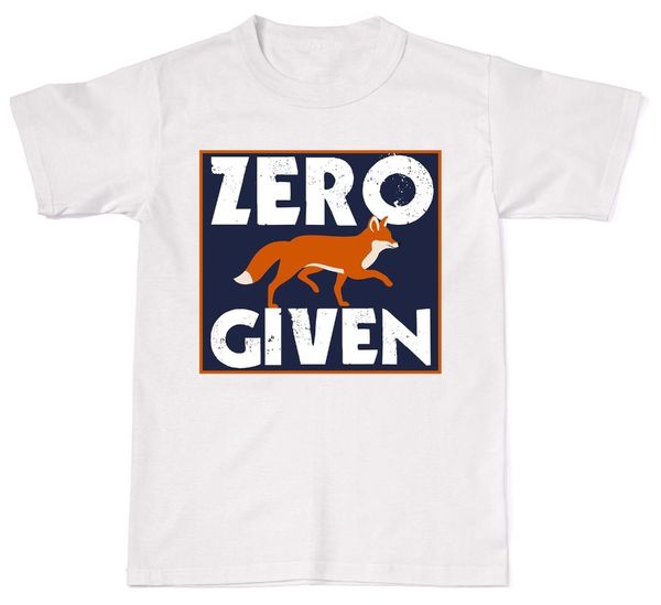 

2019 summer sale fashion zero fox given funny cool rude offensive t-shirt t shirt cotton