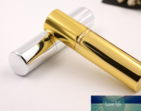 Brilliant Gold Silver 5 ml nachfüllbare tragbare Mini-Parfümflasche Traveller Aluminium-Sprühzerstäuber