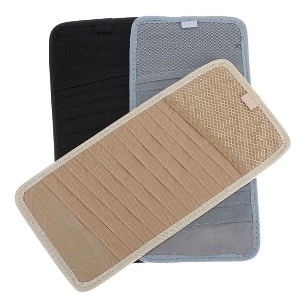

12 disc auto car cd dvd visor card case holder clipper bag organizer 30*14.5cm