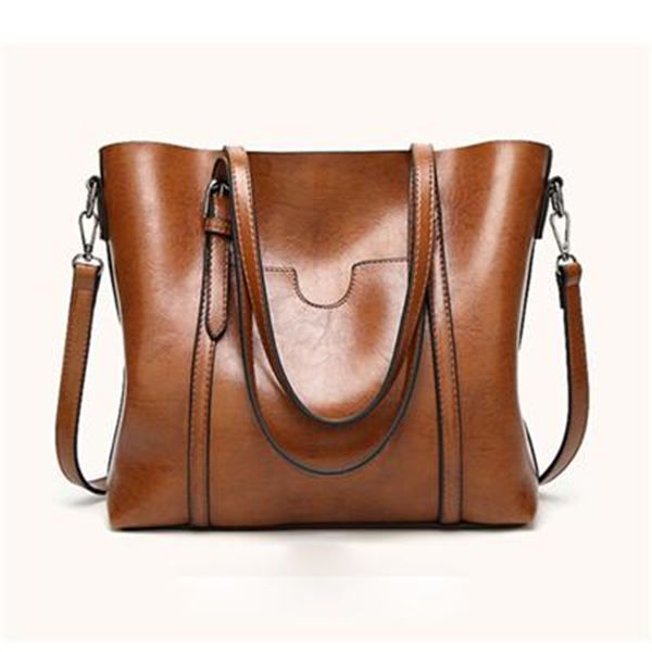 

2020 Women's Handbag Messenger Bags Large Shopper Totes inclined shoulder bag Sac A Main Ladies Soft Leather bag