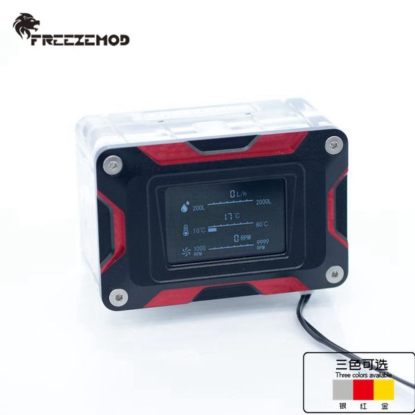 

fans & coolings emod computer water cooler 2021 intelligent flow velocity temperature detection lcd sense. lsj-znr