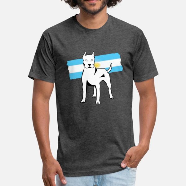 

dogo argentino t shirt men designer cotton s-xxxl basic solid crazy fashion spring autumn slim shirt